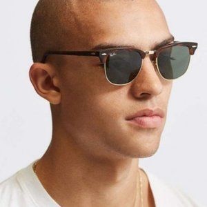 NEW Ray-Ban Clubmaster RB3016 Tortoise G-15